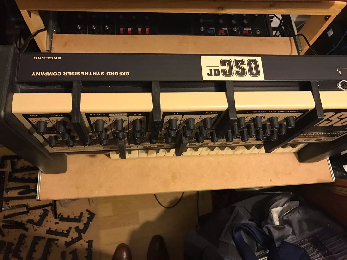 Oxford Synthesiser Company Oscar Rubber Partition Parts (set Of 6) image 3