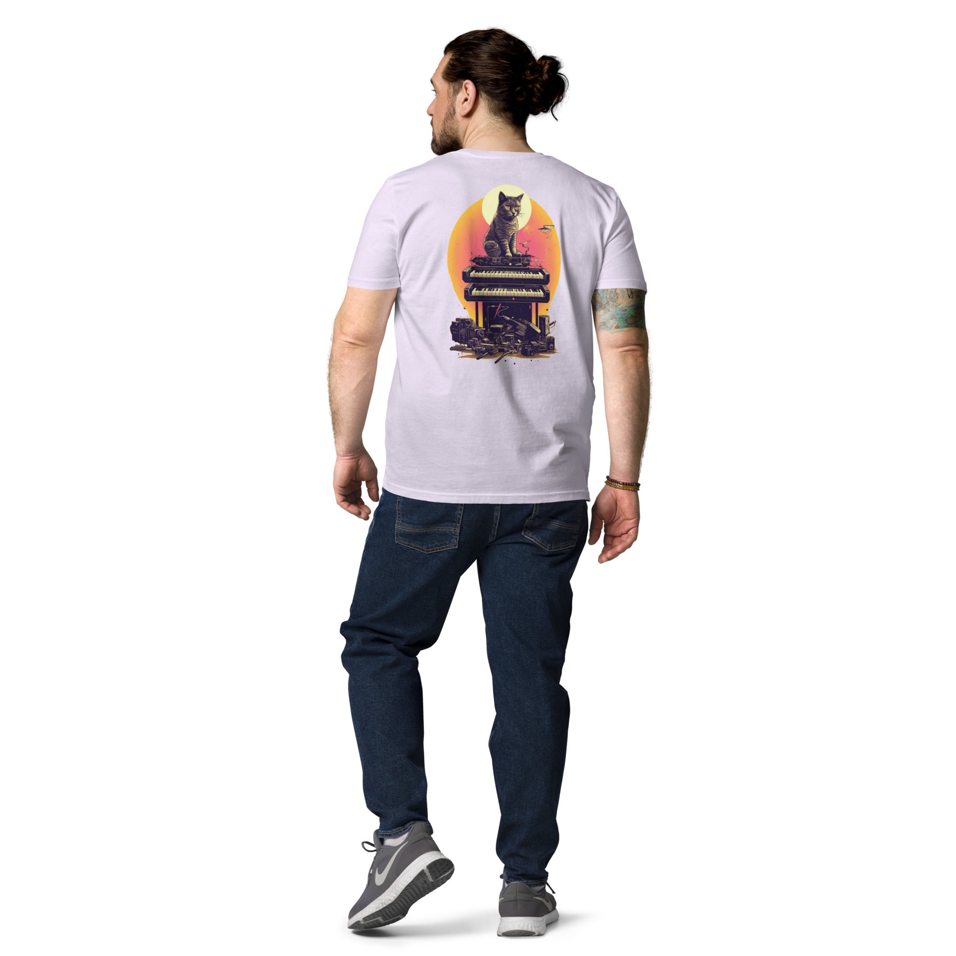 Unisex organic cotton t-shirt - Lavender, XL image