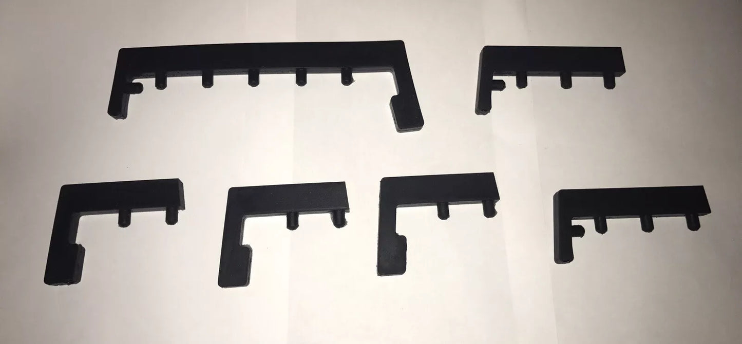 Oxford Synthesiser Company Oscar Rubber Partition Parts (set Of 6) image 1