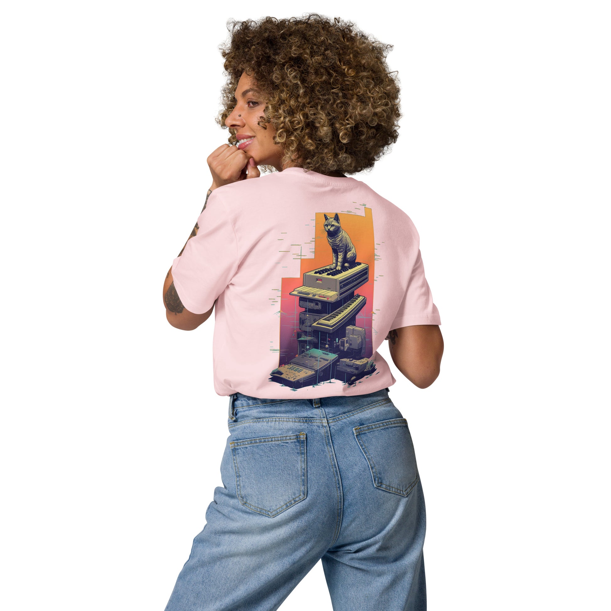 Unisex organic cotton t-shirt - Cotton Pink, XL image