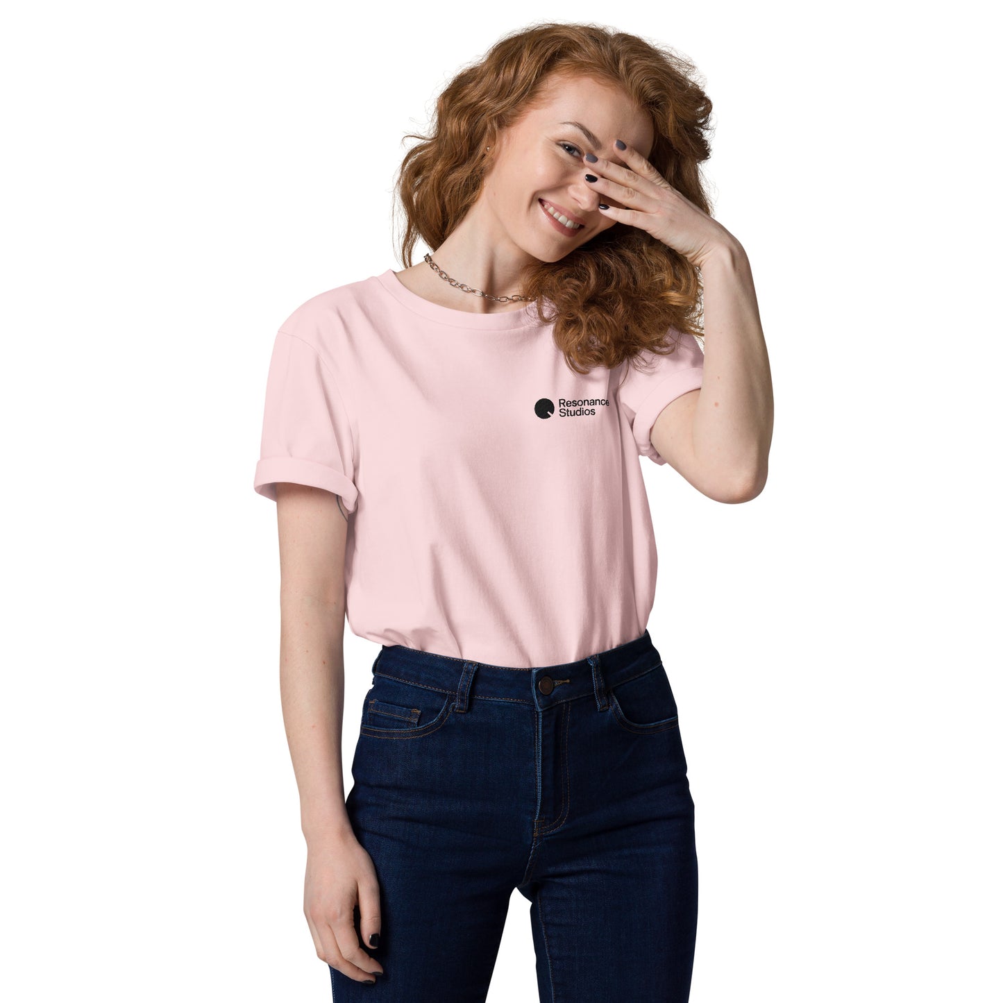 Unisex organic cotton t-shirt - Cotton Pink, S image